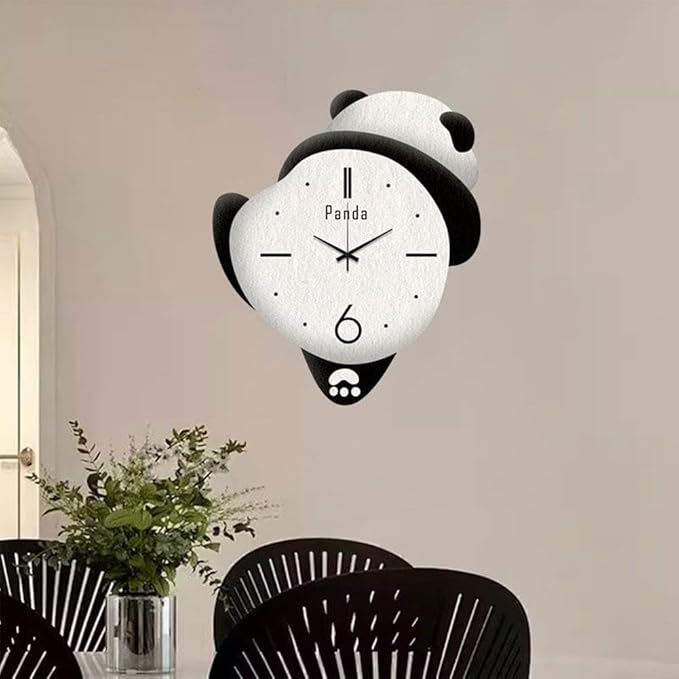 Horloge murale panda mignonne