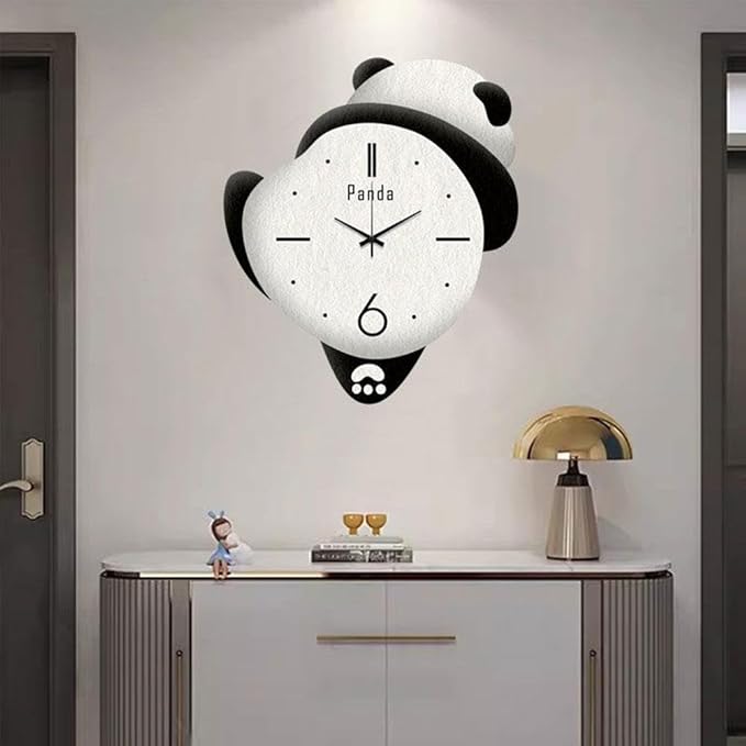 Horloge murale panda mignonne