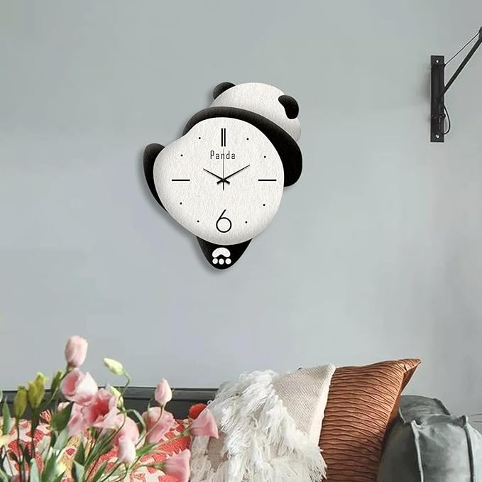 Horloge murale panda mignonne