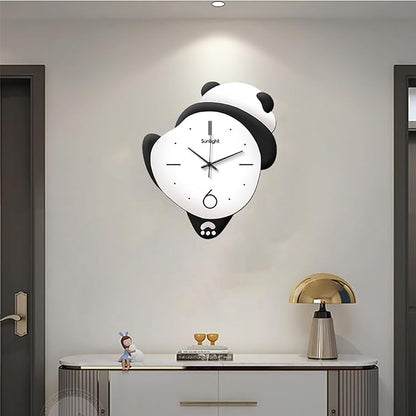 Horloge murale panda mignonne