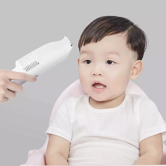 Tondeuse à cheveux pour bébé utilisation sous vide et sans fil