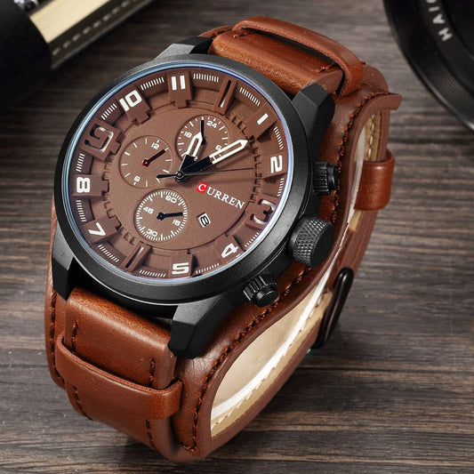 Montre Homme Militaire Sport Curren Mouvement Quartz