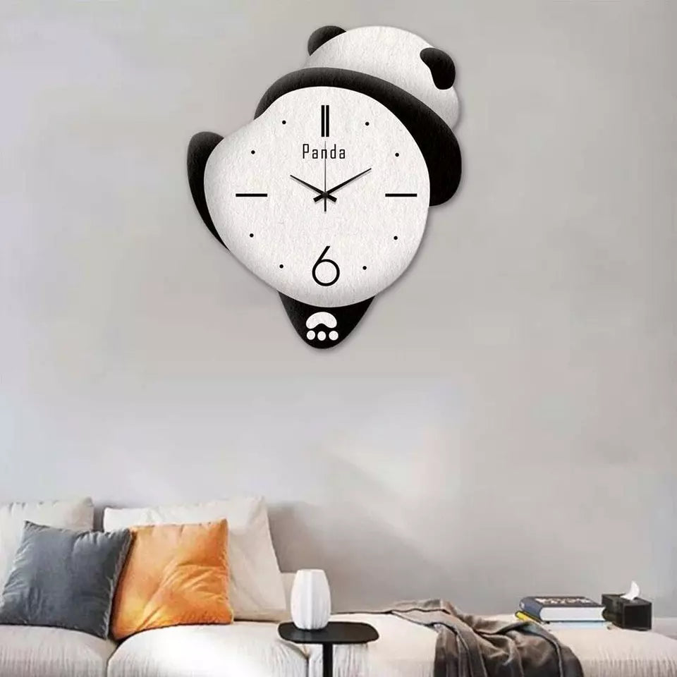 Horloge murale panda mignonne