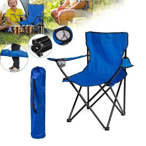 Chaise de camping confortable pliable et pratique